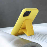 iPhone 14/13/12/11/SE3 可拆式 Urban Basic 活力黃 背繩防摔手機殼