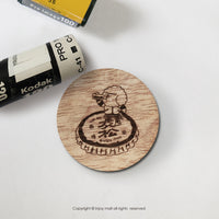 【超幽默人生系列】懷舊風潮旅行時光機原木磁鐵開罐器紅酒開瓶器