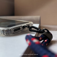 iPhone 16/15/14/13/12/11/SE3 自在悠遊 雙層二合一手機掛繩 防摔殼