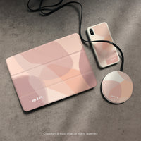 iPad case 12.9/Air5/iPad 9/mini7 法式浪漫 附筆槽平板保護套