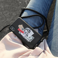 iPhone 17/16/15/14/13/12/SE3 大衛西元前 二合一防摔背繩手機殼