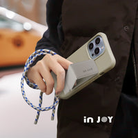 iPhone 17/16/15/14/13/12/SE3 可拆式 Urban Colourful 太空灰 背繩防摔手機殼