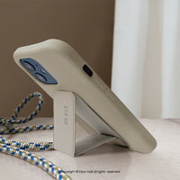 iPhone 17/16/15/14/13/12/SE3 可拆式 Urban Colourful 太空灰 背繩防摔手機殼