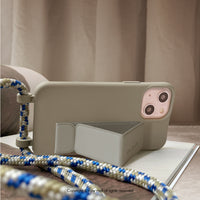 iPhone 17/16/15/14/13/12/SE3 可拆式 Urban Colourful 太空灰 背繩防摔手機殼