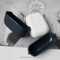 AirPods / AirPods Pro 柔白香氛花朵 保護套 TPU收納盒 附掛勾