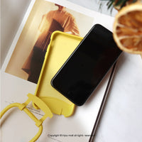 iPhone 13/13pro/12/11/SE3童趣拍立得 二合一防摔背繩手機殼