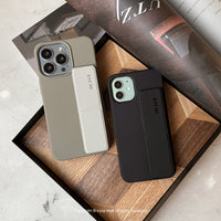 iPhone 17/16/15/14/13/12/SE3 可拆式 Urban Basic 經典黑 背繩防摔手機殼