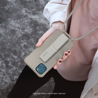 iPhone 17/16/15/14/13/12/SE3 可拆式 Urban Basic 冰河灰 背繩防摔手機殼