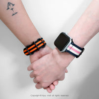 Apple Watch series 1 2 3 4 5 6 7舒適中性尼龍錶帶