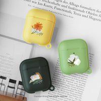 AirPods / AirPods Pro 溫柔金盞花 保護套 TPU收納盒 附掛勾