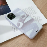 iPhone 13/13pro/12/11/SE3香芋千層派輕巧耐撞擊邊框手機殼