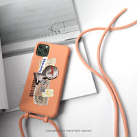 iPhone 13/13pro/12/11/SE3 維納斯的誕生 二合一防摔背繩手機殼