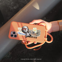 iPhone 13/13pro/12/11/SE3 維納斯的誕生 二合一防摔背繩手機殼