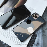 iPhone 13/13pro/12/11/SE3藍色啤酒海輕巧耐撞擊邊框手機殼