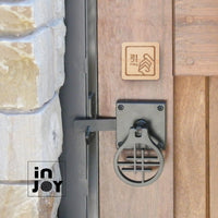 日式雜貨 居家 商用空間 木質推拉門 標誌牌 二款售