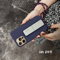 iPhone 11/11max/SE2/12/12mini 簡約Simplicity掛繩 海軍藍 防摔手機殼