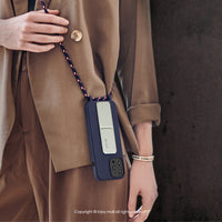 iPhone 11/11max/SE2/12/12mini 簡約Simplicity掛繩 海軍藍 防摔手機殼