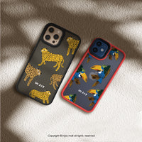 iPhone 16/15/14/13/12/SE3 探險大嘴鳥 磨砂手感 防摔手機殼