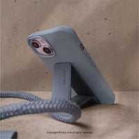 iPhone 17/16/15/14/13/12/SE3 可拆式 Urban Basic 薰衣紫 背繩防摔手機殼