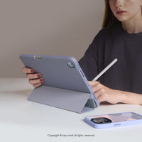 iPad 12.9/Air5/iPad 9/mini 7 月光雅典 附筆槽平板保護套