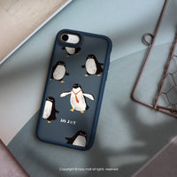 iPhone 17/16 手機殼∣搖擺企鵝 磨砂 MagSafe 磁吸防摔手機殼