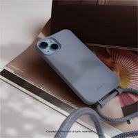 iPhone 17/16/15/14/13/12/SE3 可拆式 Urban Basic 薰衣紫 背繩防摔手機殼