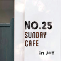 北歐風 生活雜貨 家居擺飾 婚禮佈置 餐廳 黑胡桃木立體字母裝飾