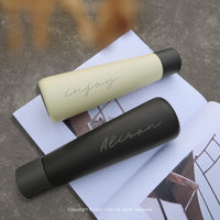 訂製英文名 客製化 清新簡約 隨行不銹鋼保溫瓶