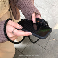 iPhone 17/16/15/14/13/12/SE3 快樂小雛菊 二合一防摔背繩手機殼