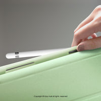 iPad case 12.9/Air5/iPad 9/mini 7 深情百合花 附筆槽平板保護套