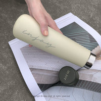 訂製英文名 客製化 清新簡約 隨行不銹鋼保溫瓶