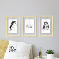 VOGUE現代 木質相框 無框畫 客製化 餐廳 居家 辦公室 牆面裝飾