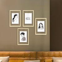 VOGUE現代 木質相框 無框畫 客製化 餐廳 居家 辦公室 牆面裝飾