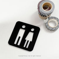 Toilet標示牌 (化妝室標示牌 廁所指示牌) 生活雜貨