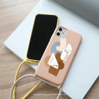 iPhone 17/16/15/14/13/12/SE3 沉醉普羅旺斯 背繩背帶手機殼