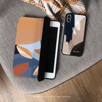 iPad case 12.9/Air5/iPad 9/mini 7 昨日的記憶 皮革平板保護套