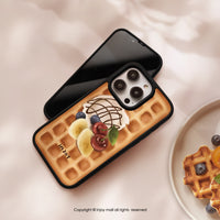 iPhone 17/15 手機殼∣午茶香草鬆餅 MagSafe 磁吸手機殼