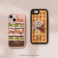 iPhone 17/15 手機殼∣午茶香草鬆餅 MagSafe 磁吸手機殼