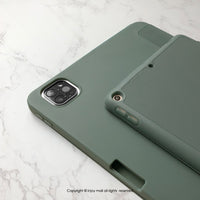 iPad case 12.9/Air5/iPad 9/mini 7波波迷你豬 附筆槽平板保護套