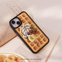 iPhone 17/15 手機殼∣午茶香草鬆餅 MagSafe 磁吸手機殼