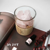 客製化禮物 訂製英文名 香氛 水晶擴香石 淺色款