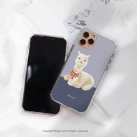 iPhone 16/15/14/13/12/SE3 自由自在草泥馬 透明耐衝擊防摔手機殼