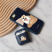 iPhone 17/15 手機殼∣微笑柯基 磨砂 MagSafe 磁吸防摔手機殼