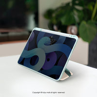 iPad 12.9/Air5/iPad 9/mini 7 夢幻粉蝶花 附筆槽平板保護套