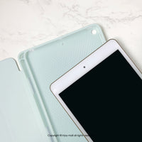 iPad 12.9/Air5/iPad 9/mini 7 夢幻粉蝶花 附筆槽平板保護套