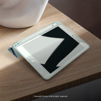 iPad 12.9/Air5/iPad 9/mini 7 夢幻粉蝶花 附筆槽平板保護套