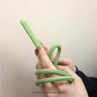 iPhone 13/13pro/12/11/SE3慢活日常 二合一防摔背繩手機殼