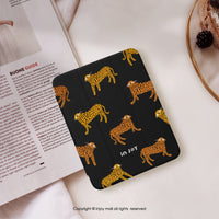 iPad 12.9/Air5/iPad 9/mini 7 樂天花豹 附筆槽平板保護套