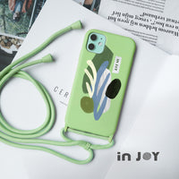 iPhone 13/13pro/12/11/SE3 悠然巴塞隆納背繩背帶手機殼