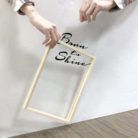 極簡主義 木質相框 無框畫 客製化 餐廳 居家 辦公室 牆面裝飾